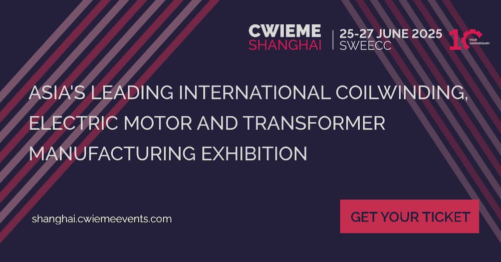 CWIEME Shanghai - The Global Coil Winding and Electrical Manufacturing Event carousel 0